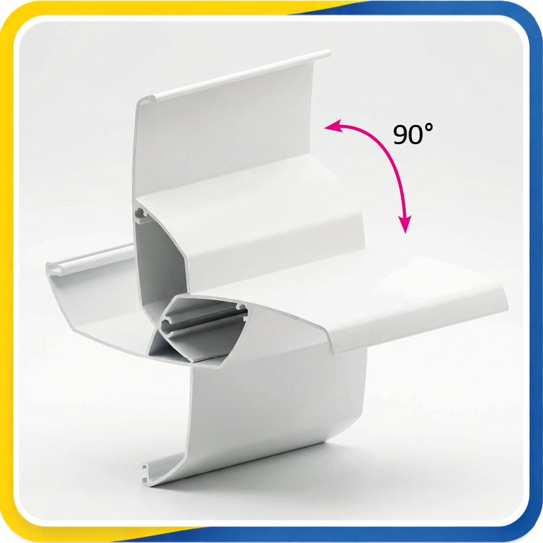 Ouverture angle des lames